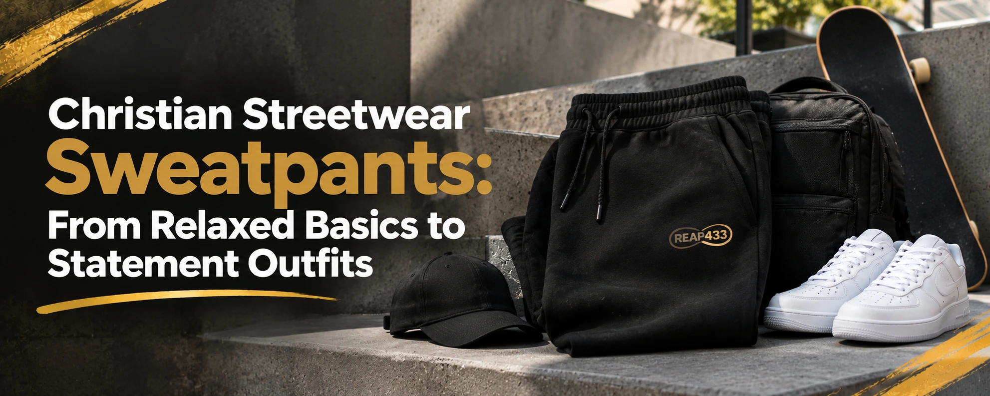 Christian Streetwear Sweatpants: From Relaxed Basics to Statement Outfits